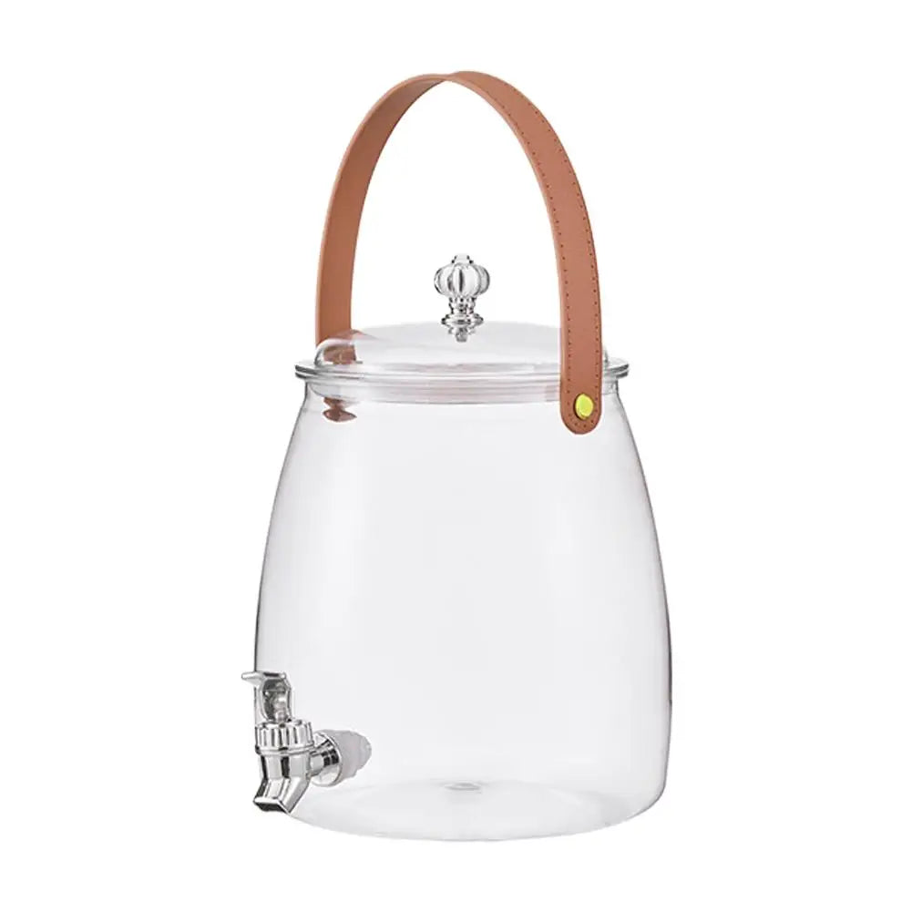 3L/5L PET Cold Water Kettle With Tap Tea Pots Dispenser Jug Juice Pitcher Pot For Refrigerator Drink Drinkware Cold Water Bucket