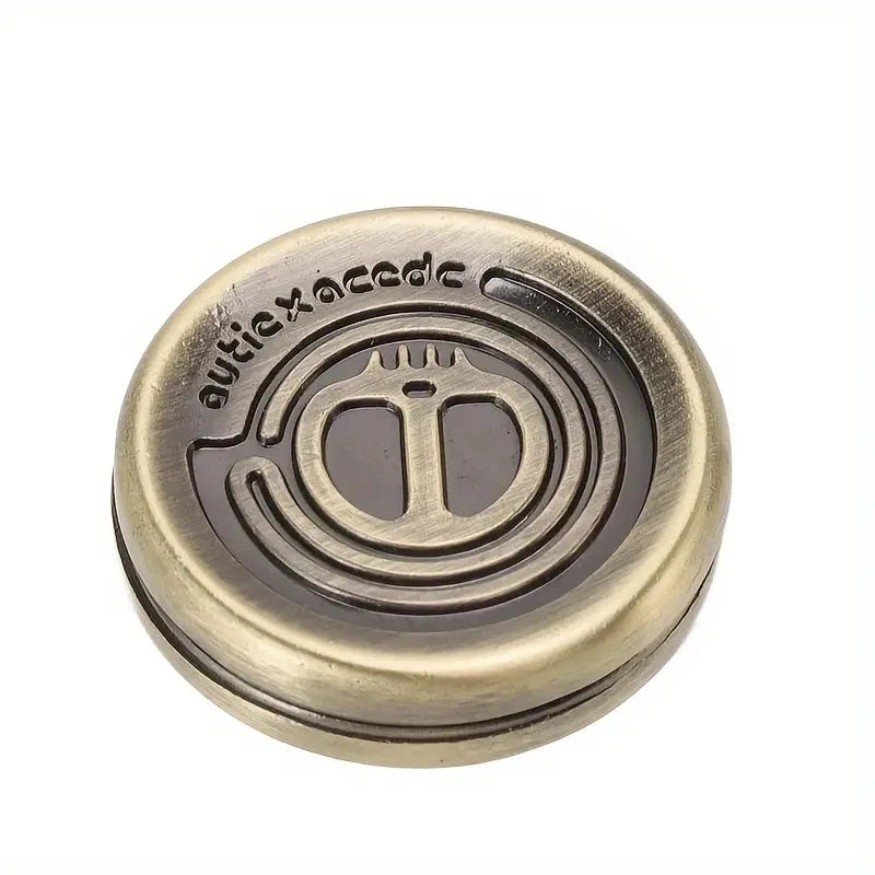 Devil Milk Cap Metal EDC Fidget Toys Magnetic Haptic Coins EDC Adult Autism Sensory Toys Hand Spinner  Adult Gifts