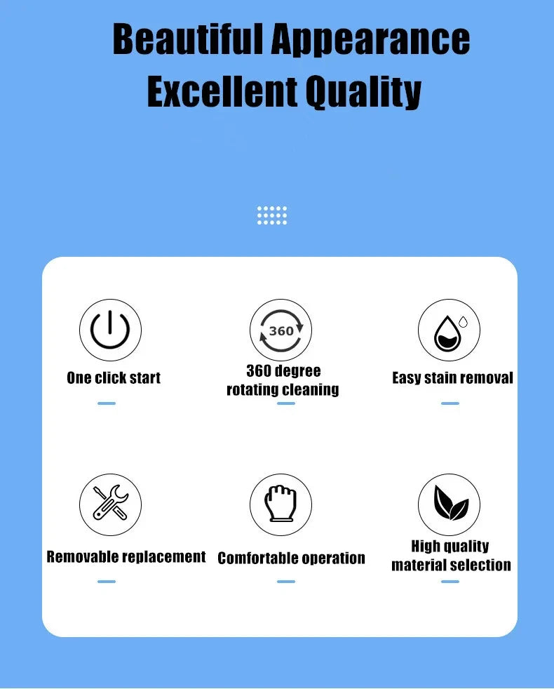 2025 Multi Functional Wireles Electric Cleaning Brush Household Toilet Cleaning Tool Handheld Kitchen Cleaning Brush