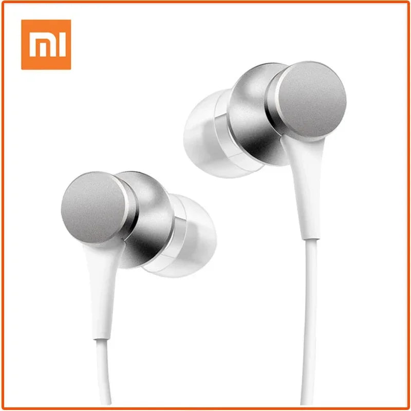 Original Xiaomi in-ear Sport Headphone with Mic Headset for Phone Xiaomi Samsung Huawei-Piston 3 Earphone Bass Wired 3.5MM