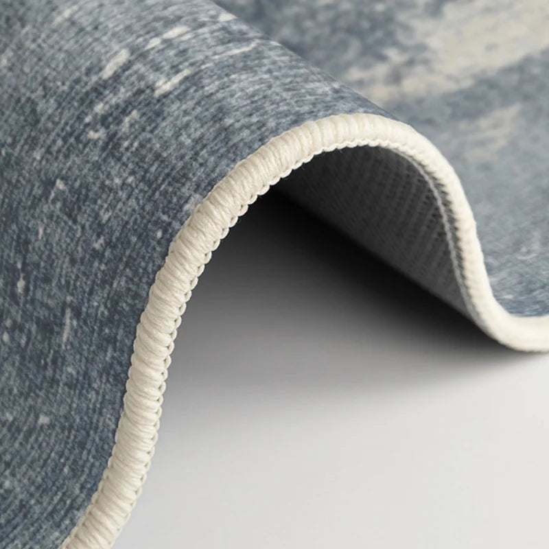 Light Luxury Bedroom Decor Irregular Carpet Large Area Carpets for Living Room Washable Lounge Soft Floor Mat Home Anti-slip Rug