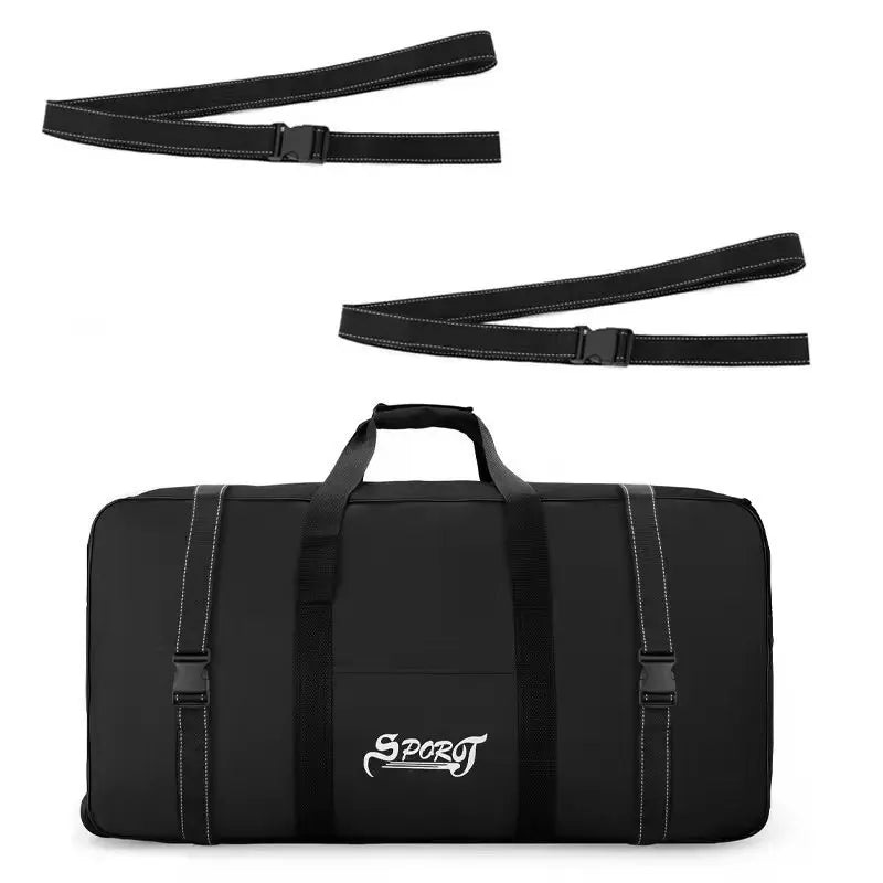 Unisex Wheeled Travel Bag Universal Foldable Luggage Bags with Wheels Large Capacity Waterproof Luggage Storage Carrier Handbag