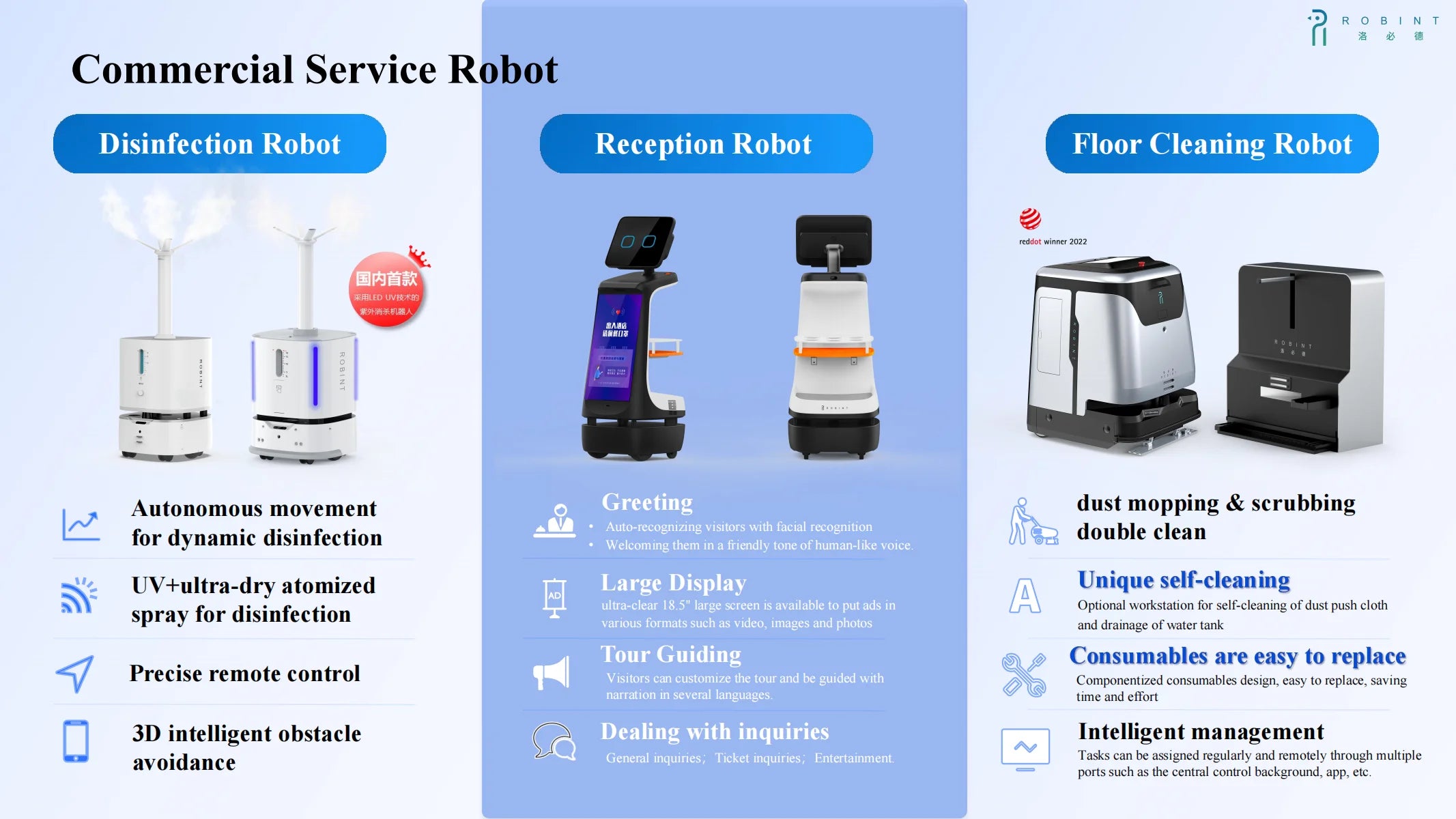 2025 High Quality Commercial Cleaning Robot Smart Automatic Floor Washing Vacuum Sweeping Machine Manufactured Expert