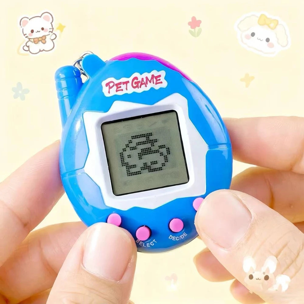 1PC Transparent Electronic Pets Nostalgic 168 Pets In One Virtual Cyber Digital Nostalgic Funny Toys Pixel Funny Play