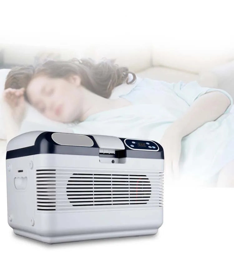 12L Refrigerator Car And Home Dual Purpose Refrigerator Small Refrigeration Refrigerator Cold And Hot Dual Energy Refrigerator