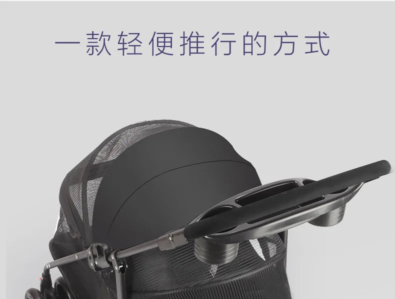 Pet Strollers Cart Cat Dog Small Dog Cat Teddy Cart Out Lightweight Folding Pet Products