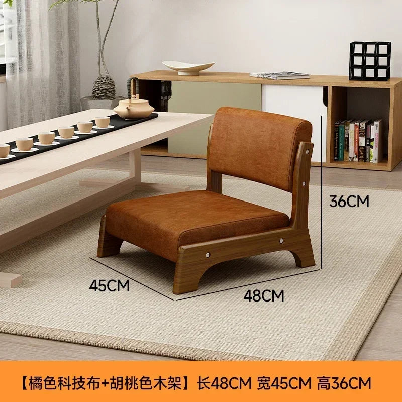 Modern Tatami Lazy Sofa Chair Japanese Living Room Furniture Back Floor Nordic Wind Bay Window Low