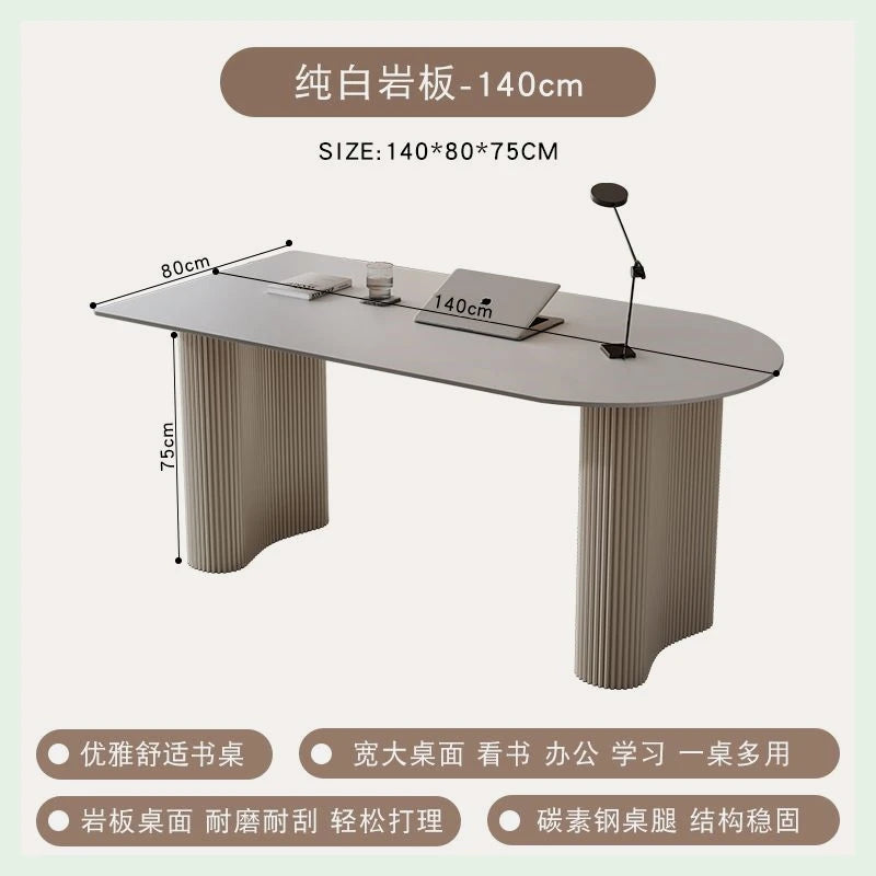 Modern Luxury Rock Slab Computer Desks Pliante Office Table Gaming Table Motion Study Room Desks Gaming Desk Computer Desk