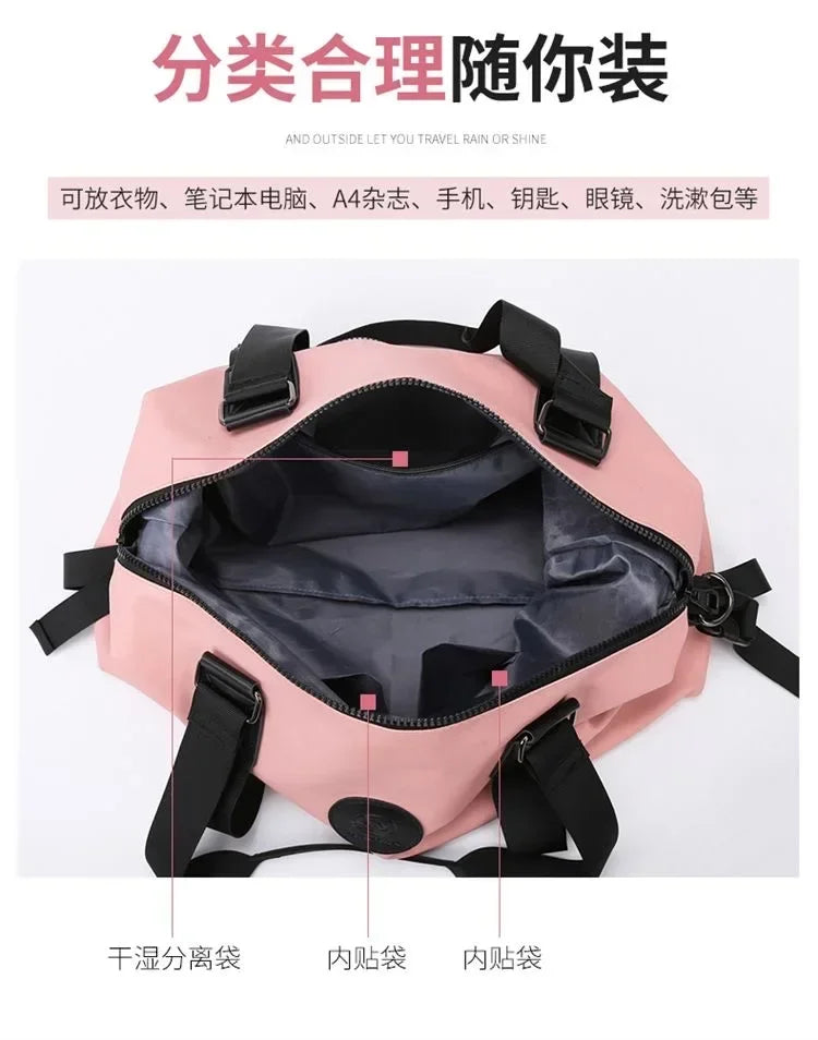 Golf Boston bag, fashionable storage bag, men's hand sports and fitness bag, new lightweight golf bag, women's short trip bag