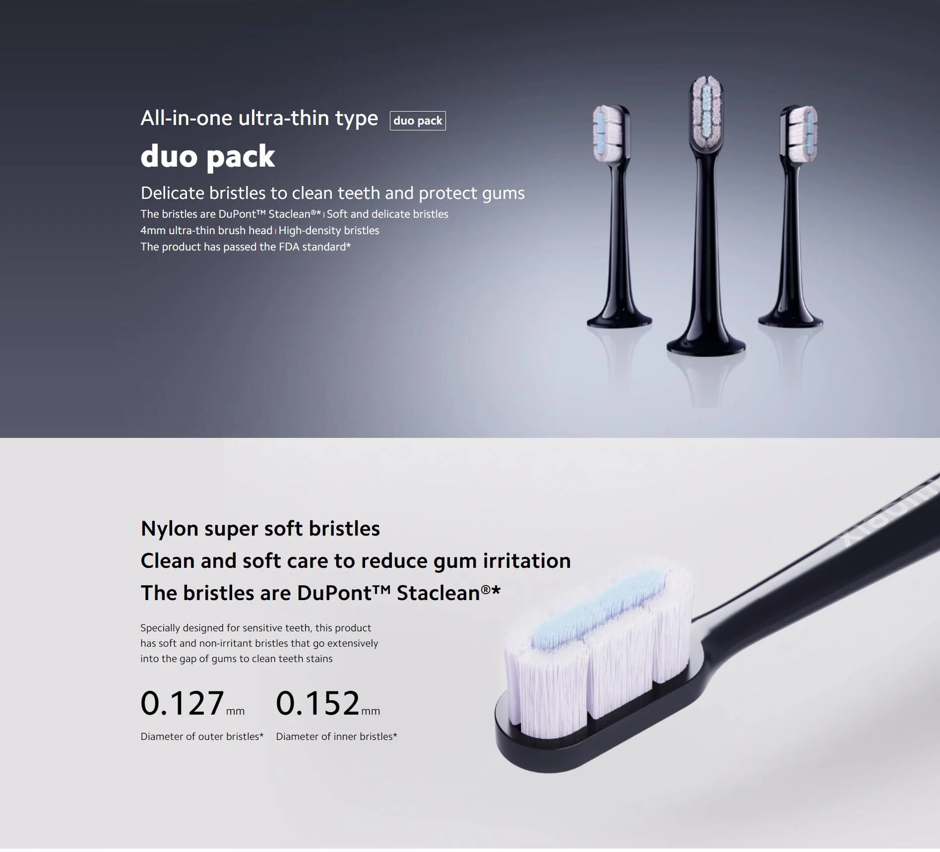 XIAOMI MIJIA T700 Sonic Electric Toothbrush Teeth Whitening Ultrasonic Vibration Oral Cleaner Brush Smart APP LED Display