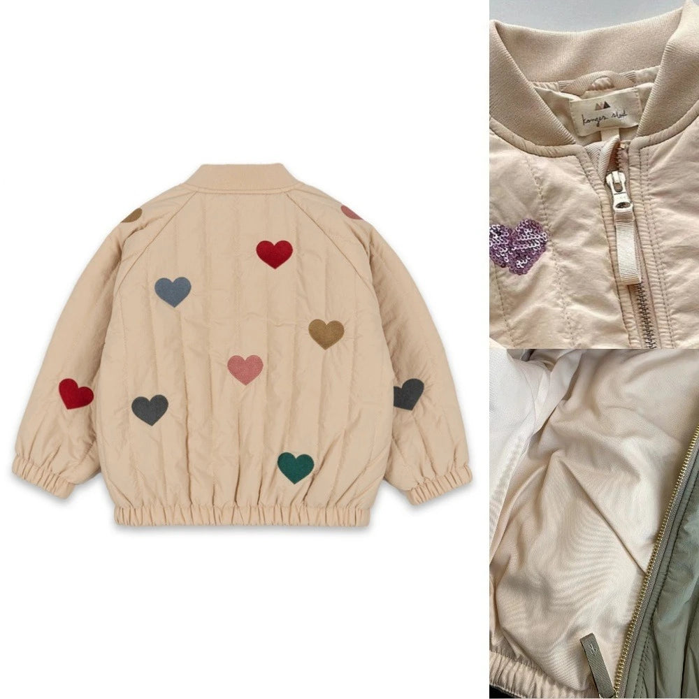 2025 KS Winter Baby Boys Lambswool Jackets Coat Kids Cotton Outerwear Toddler Girl Fleece Flight Suit Jacket Children's Clothing