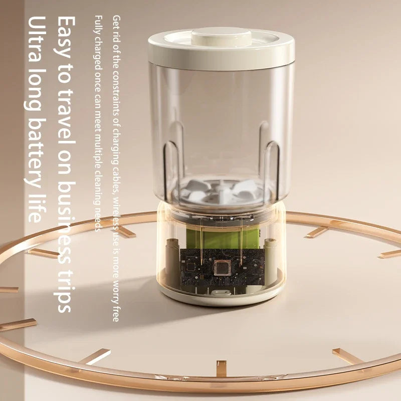 Portable Small Washing Machine Automatic Makeup Brush Cleaner Household Mini Washing Machine for Socks Underwear Panties Washer