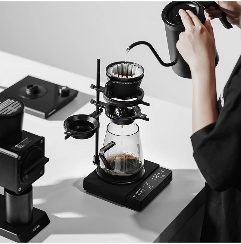 MHW-3BOMBER Upgrade Digital Kitchen Coffee Scale High Precision Rechargeable Espresso Electronic Scale Barista Accessories