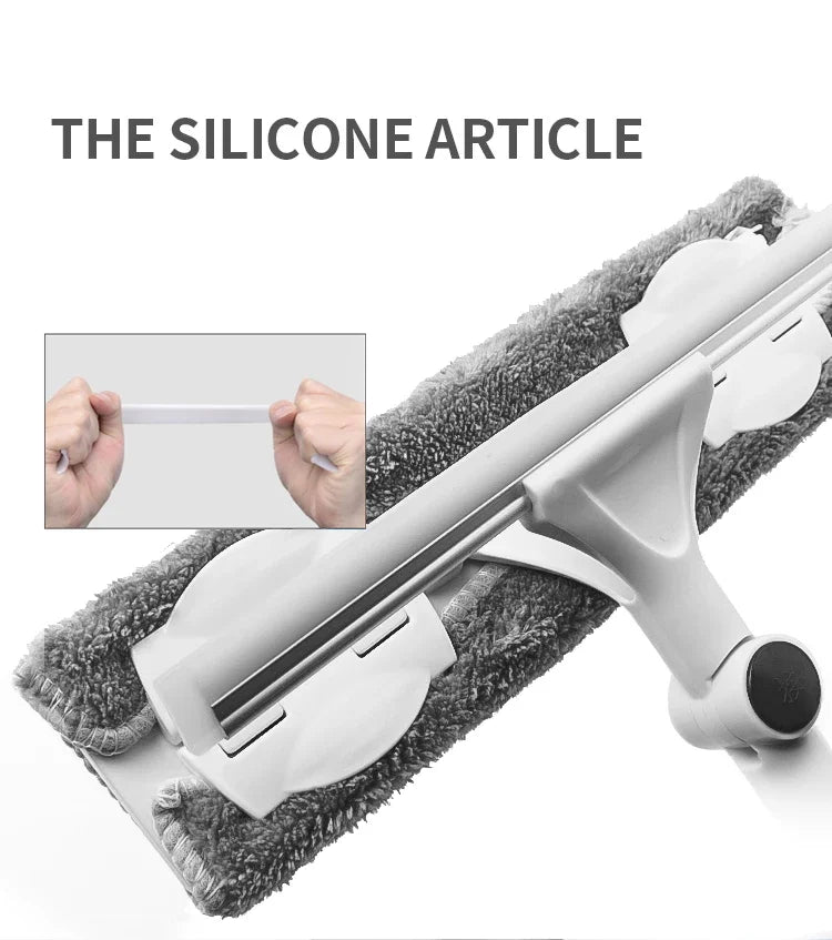 Household Telescopic Window Cleaning Tool with Long Handle Brush Glass Washer Mop for Efficient Indoor Window Cleaner