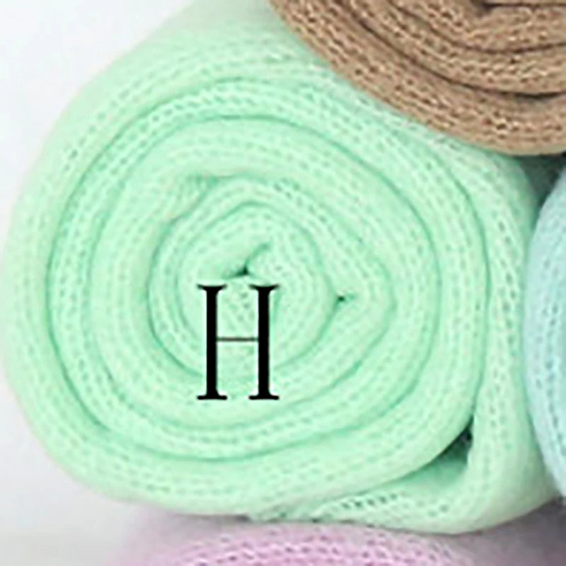 Vintage Knitted Mohair Wrap Jersey Crochet Wraps Newborn Photo Prop Stretch Textured Wrap Photography Accessories
