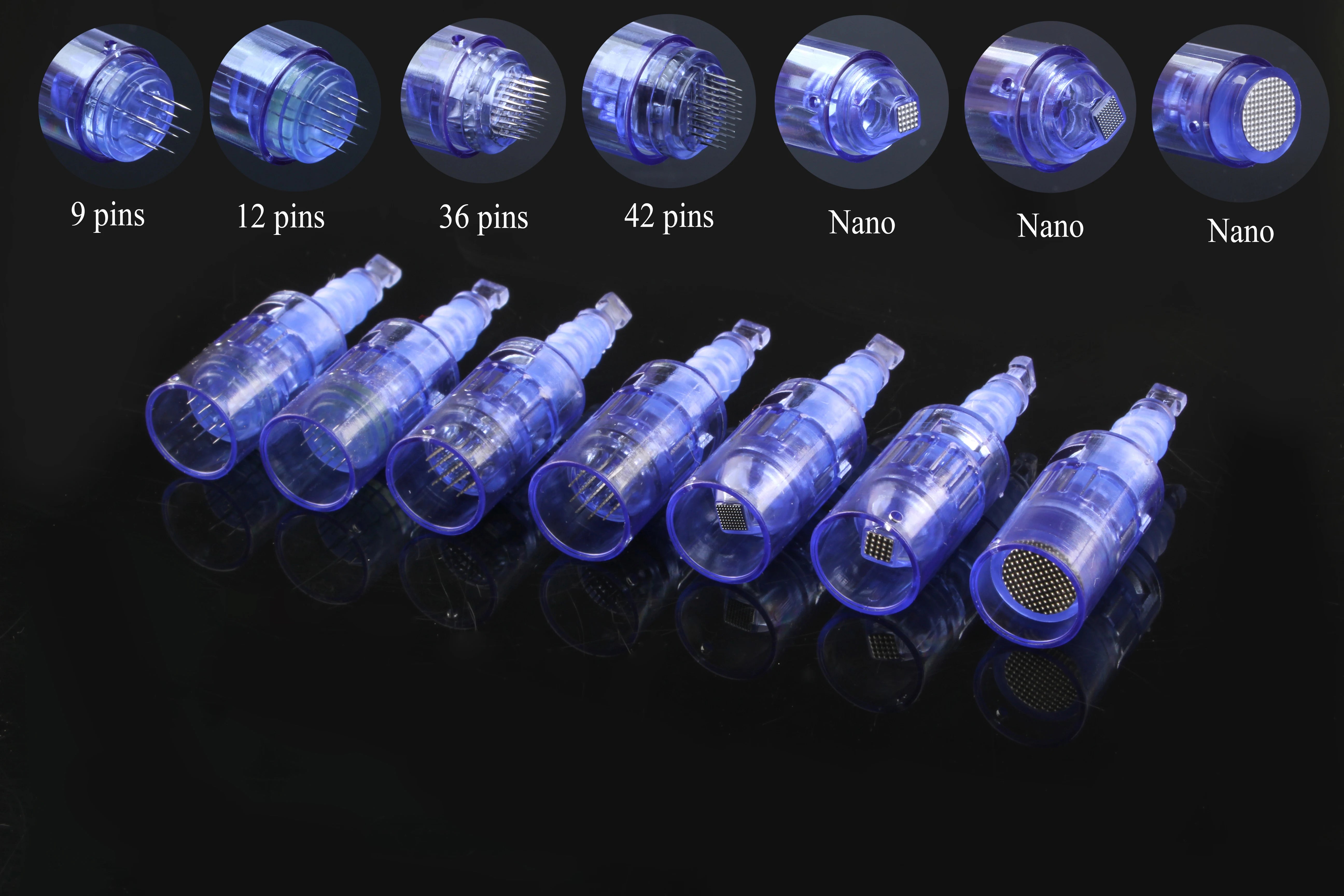 Professional Dr. Pen A6 Cartridge Needle Skin care Kit Derma Microneedle Facial Care Mesotherapy Replacement Tip for A6 Machin