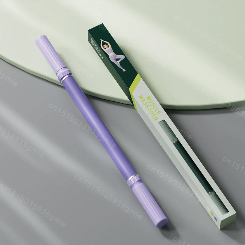 Yoga Fascia Stick Muscle Relaxation Massage Roller Bar for Leg Stretching and Release Fitn and Yoga Stretching Aid Equipment ﻿