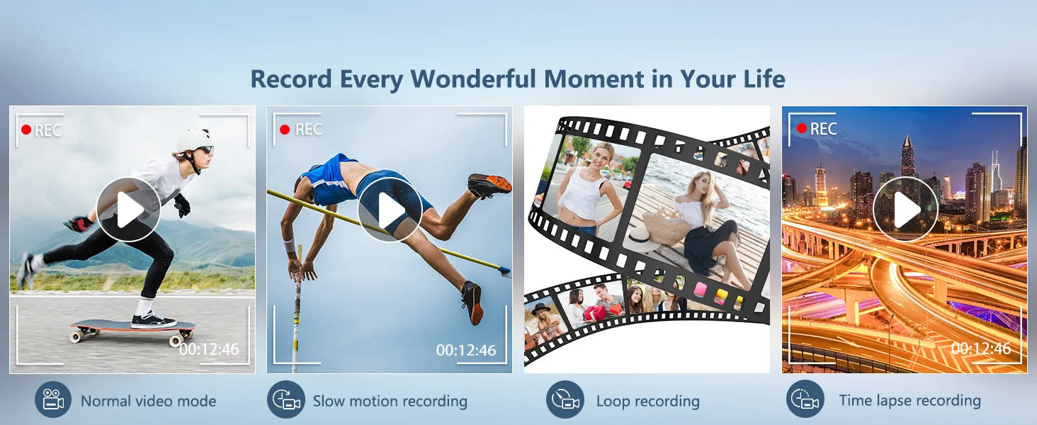 4K compact digital photography camera, 18x digital zoom, vintage vlog video recorder for YouTube, 180° flip screen, WiFi webcam