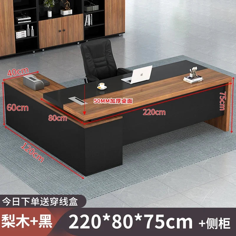 Commercial External Office Desk Minimalist Industrial Cheap Luxury Office Desk Indoor Station Mesa Escritorio Modern Furniture