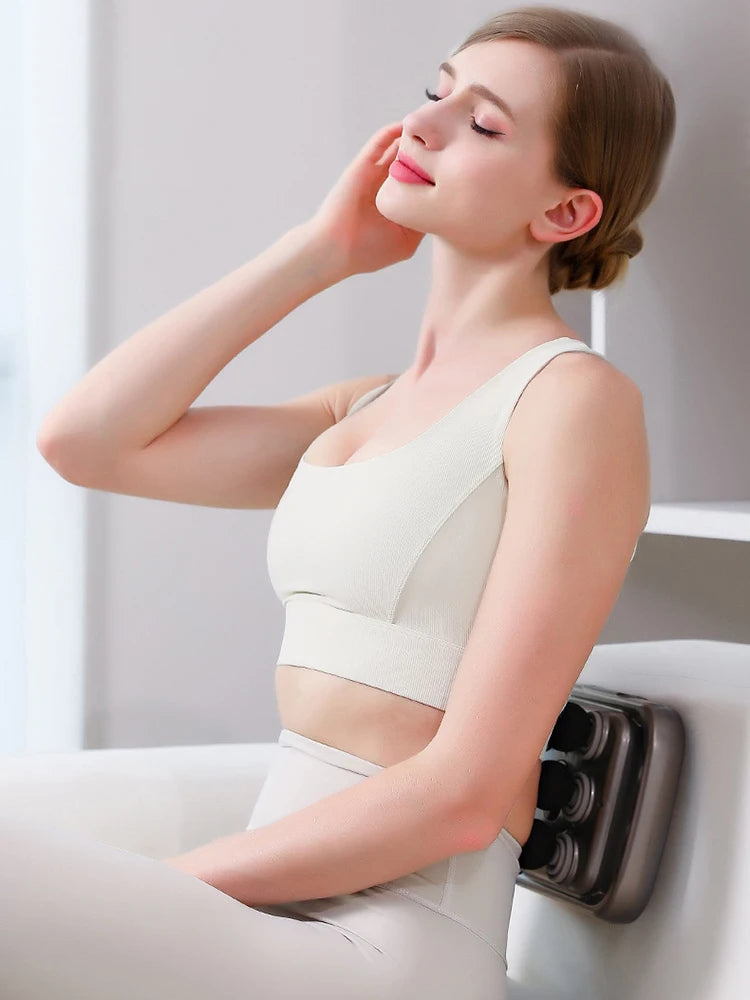 6+12-Head Deep Muscle Massager Gun High-Frequency Vibration Fascia Therapy with for Relaxation And Back Pain Relief