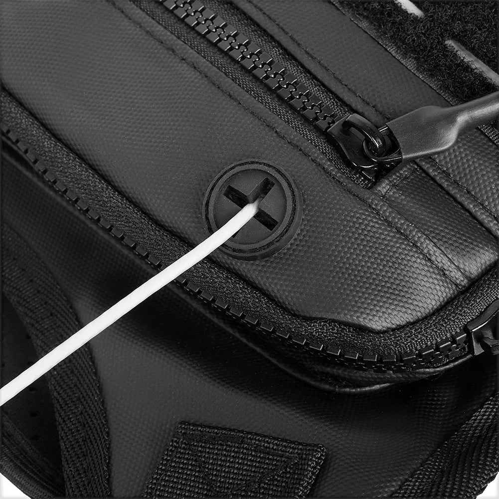 Sports Chest Bag Lightweight Front Chest Pack Running Vest Bag With Pocket Phone Holder Large Capacity Waterproof Tactical Vest