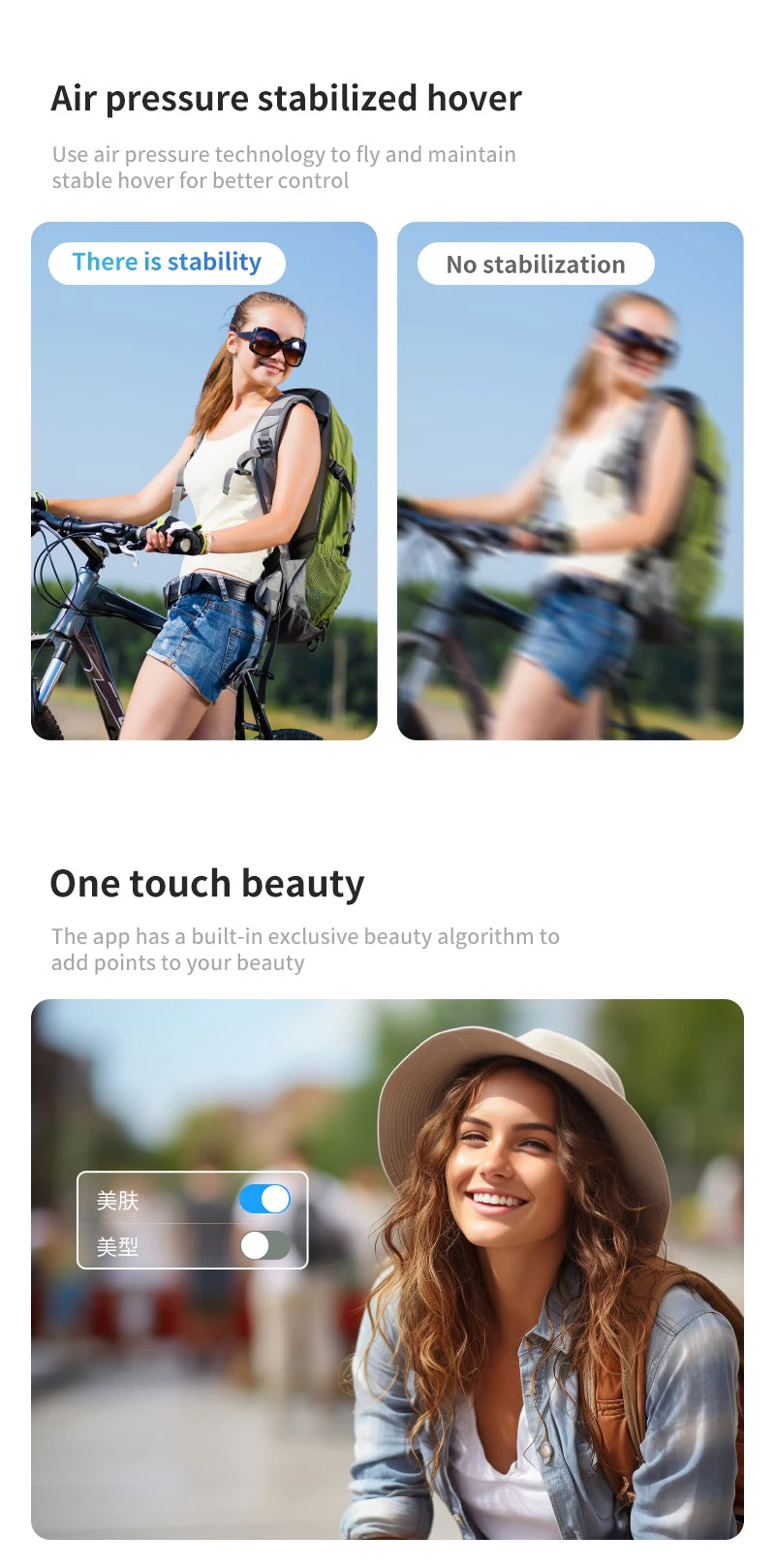 High-definition aerial photography drone remote control quadcopter children's toy