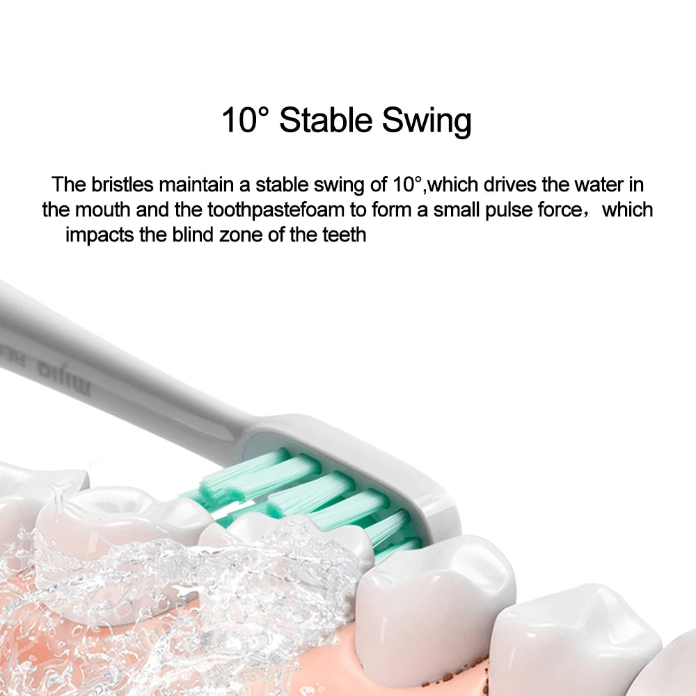 XIAOMI MIJIA Sonic Electric Toothbrushes T300,One Charge For 25 Days,2 Mode,IPX7 Waterproof Rechargeable Toothbrush Whiten teeth