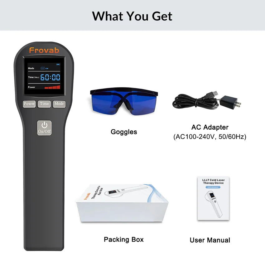 4*808nm 16*650nm Physiotherapy Equipment Cold Laser Therapy Infrared Red Light Back Neck Massager Muscle Body Relaxation Machine