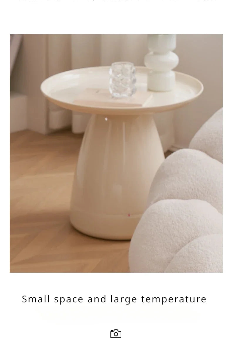 Designer Modern Coffee Table Living Room Nordic Round Glass Coffee Table Side Table