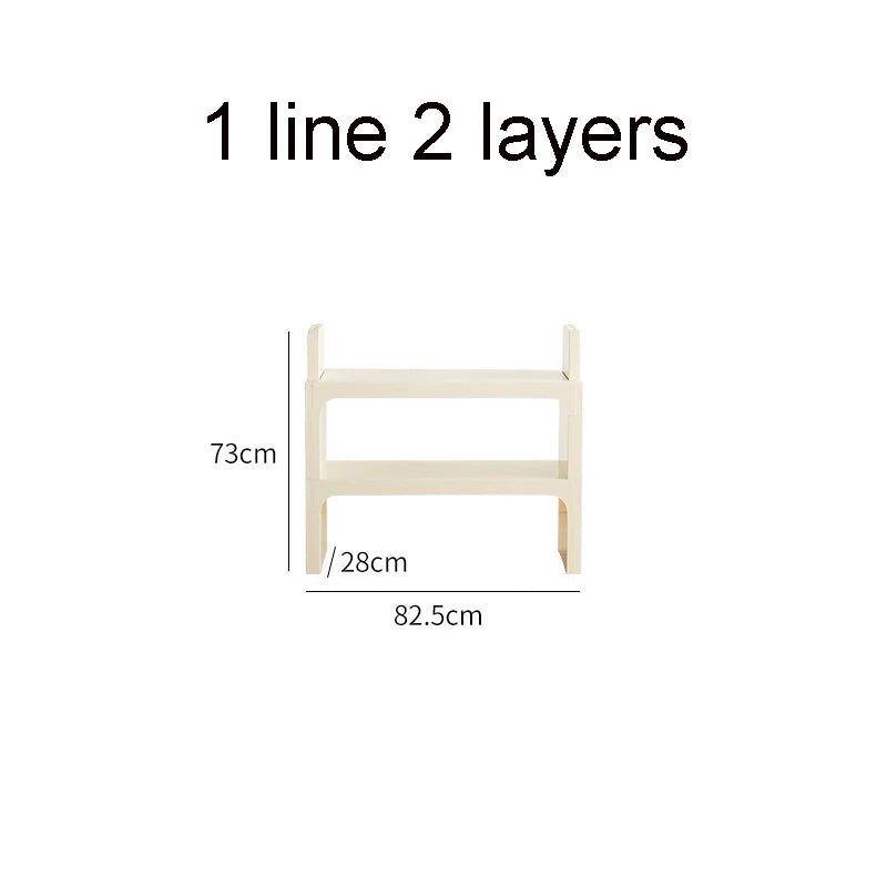 Module Modular DIY Furniture Storage Shelf Bookrack Bookshelf Bookcase Plastic ABS Customized Size Cabinet Multi-function