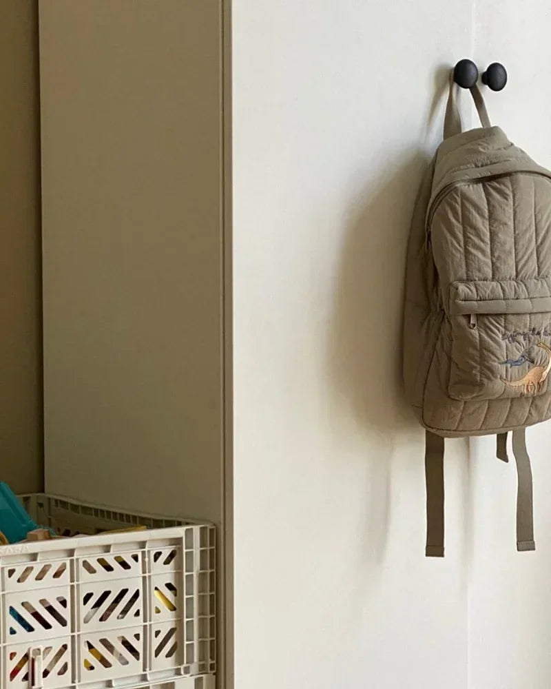 KS Brand Mommy Bag Travel Children Kid Cherry Backpack Primary Schoolbag Baby Waterproof Print Kindergarten Bags Boys Girls Gift