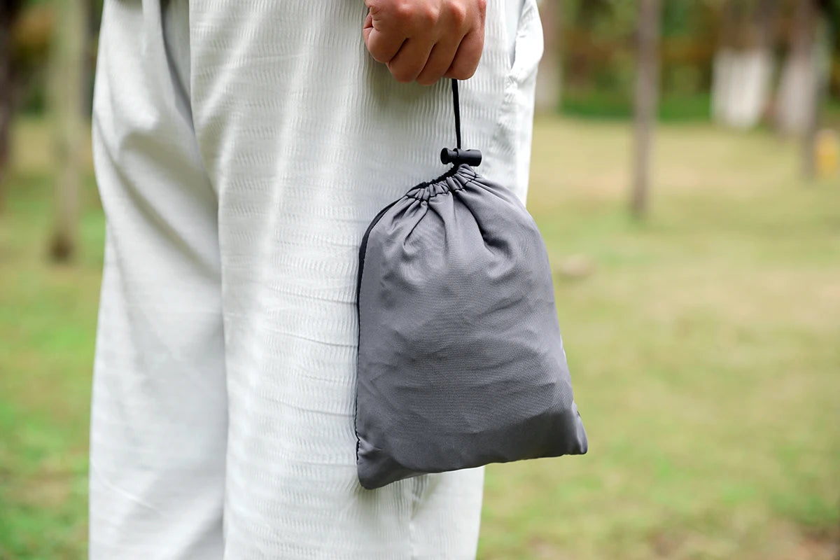 Portable Hanging Hammocks Single Person for Travel Beach Outdoor Camping Colorful High Strength Parachute Fabric Bed Storage Bag