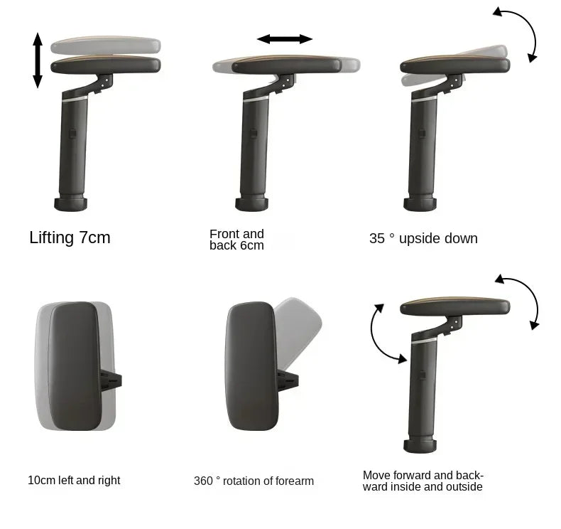 Ergonomic Chair Lumbar Computer Chair Home Comfort Sedentary Gaming Reclining Office Chair for Desk News Chaise Gaming Chair