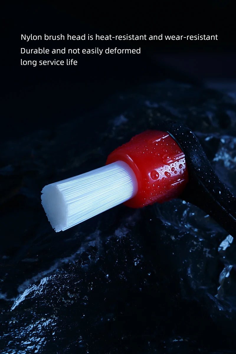 Food Grade Coffee Machine Cleaning Brush Long Handle Replaceable Cleaning Coffee Machine Cleaning Brush