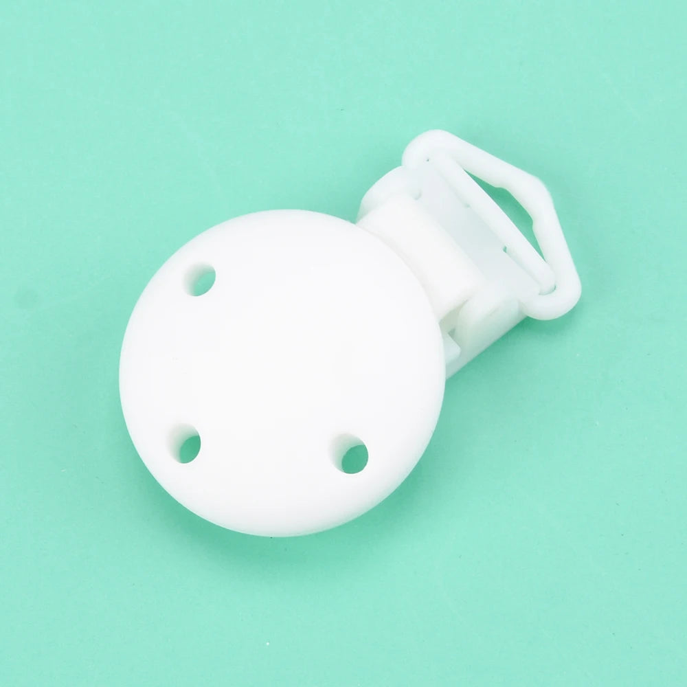 Lofca Silicone Clip 5 PCS Baby Pacifiers for DIY Pacifier Chain Nursing Teething Baby Gifts Food Grade Free BPA Baby