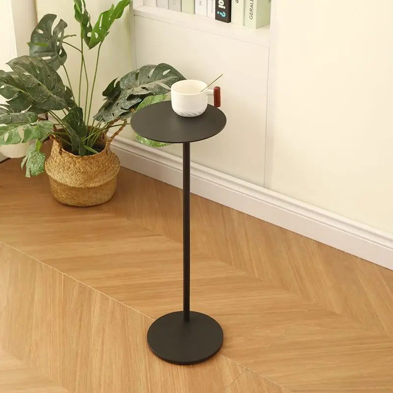 Nordic Style Side Table Scandinavian Coffee Small Round Sofa Living Room Accent Compact Furniture Apartments Minimalist Bedside