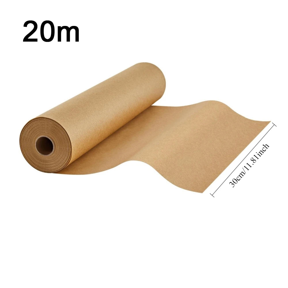 5/8/10/20m Parchment Paper Baking Sheets Non-Stick Precut Baking Liners for Oven Air Fryer Grilling Mat Steaming Bread Cookies