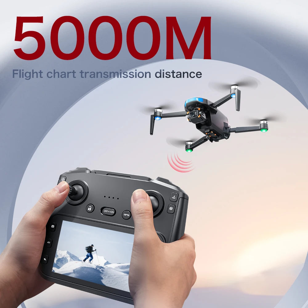 S-X1 MAX GPS Drone 4K Professional HD Camera 3-Axis Gimbal Aerial photography Brushless Screen 5G WIFI FPV Dron RC Quadcopter