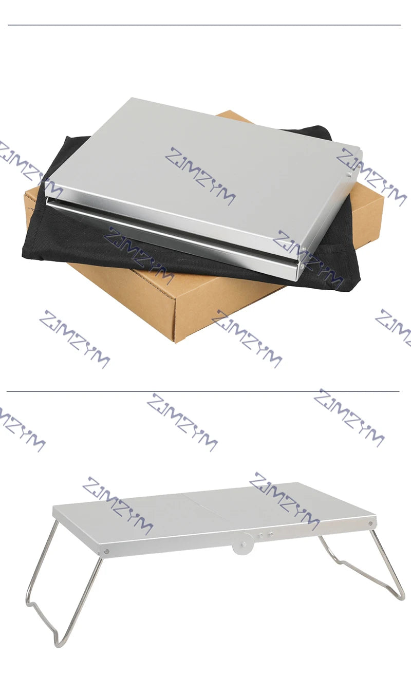 Outdoor Camping Folding Table Ultralight Tables Hiking Aluminum Table Picnic Portable Mini Coffee Small Teatable BBQ