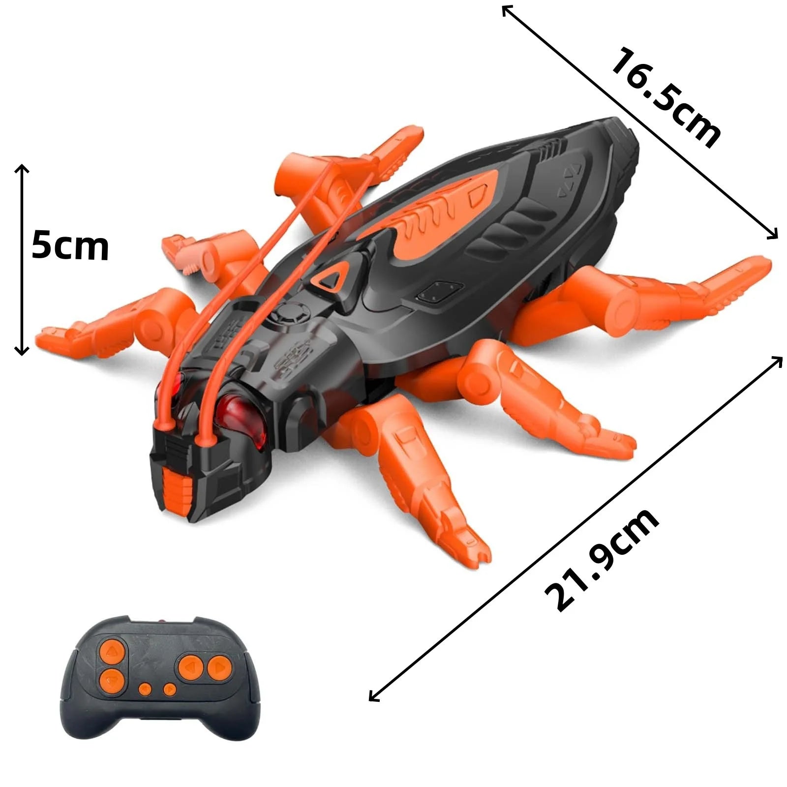 RC Gecko Toy Wall Climbing Cockroach Spider Animal Electric Remote Control Lizard Wall Climbing Car Children's Halloween Toys