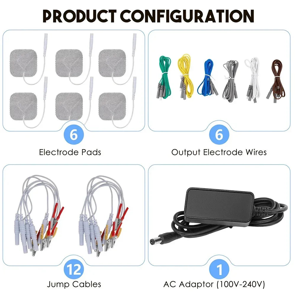 Electroacupuncture Stimulating Massager TENS Pulse acupuncture and moxibustion Therapy Output Patch Massager Promotes Relaxation
