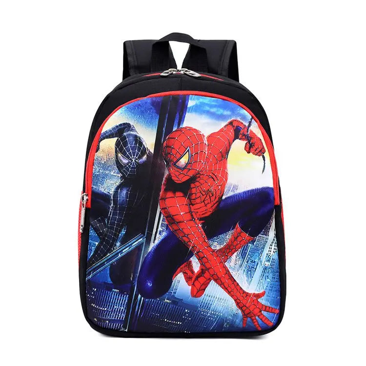 Disney New Children Backpack  Mini Schoolbag Girls and Boys Cute Shoulder Bag Cartoon Spriderman Children Backpack