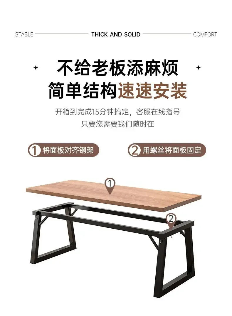 Home Computer Desk Desktop Desk Student Home E-sports Table Bedroom Simple Bookshelf Table Long Desk Workbench