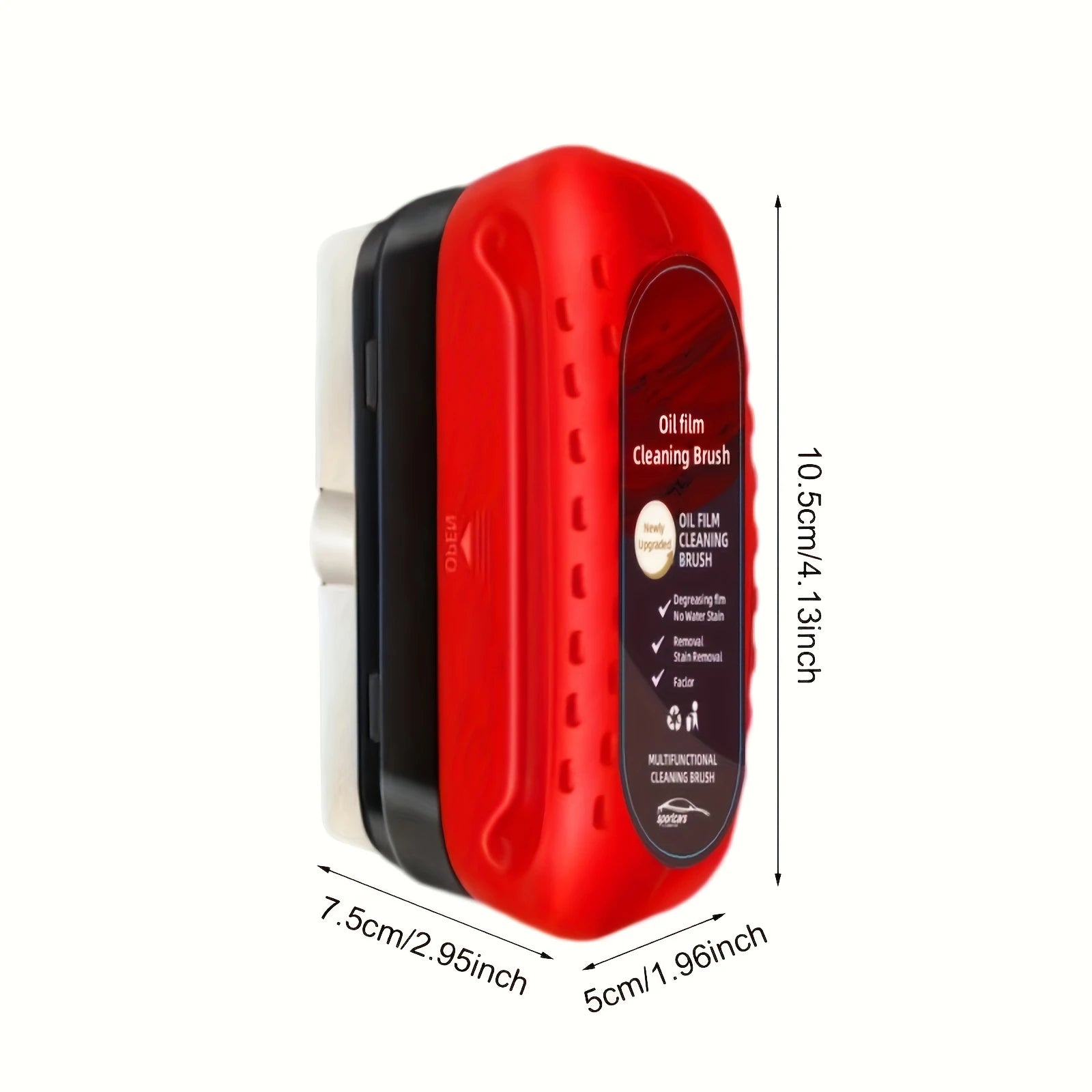 Car Glass Cleaner Cleaning Agent Powerful Windshield Cleaner Car Glass Sponge Cleaning Brush Water Spots Stain Auto Removal Oil