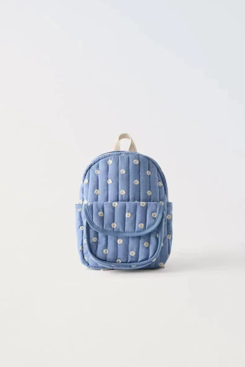 2025 Cartoon Print Floral Kids Backpack for Girls Boys School Bags Kid Bag Backpacks for Kids for School  Cute Backpack