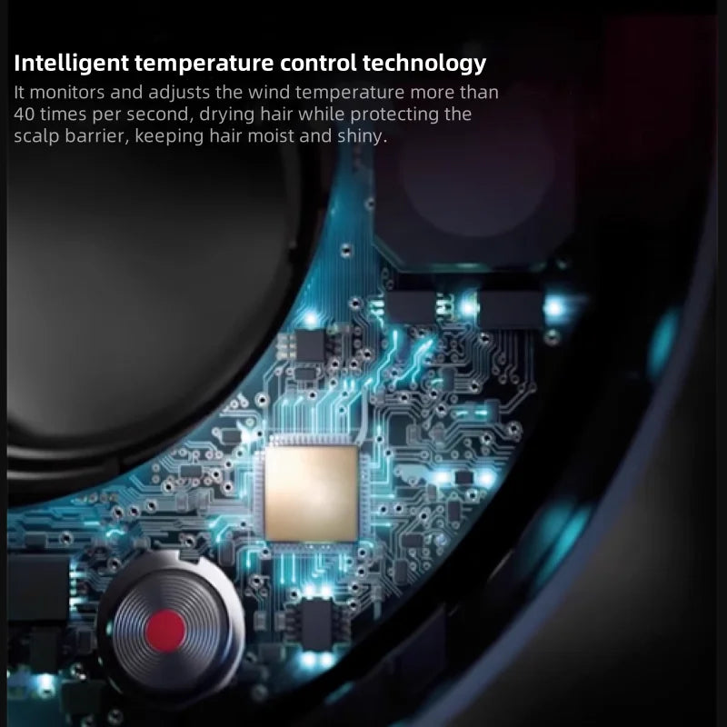 High-speed electric professional hair dryer negative ion hair care fast drying large wind power silent air blower hair dryer