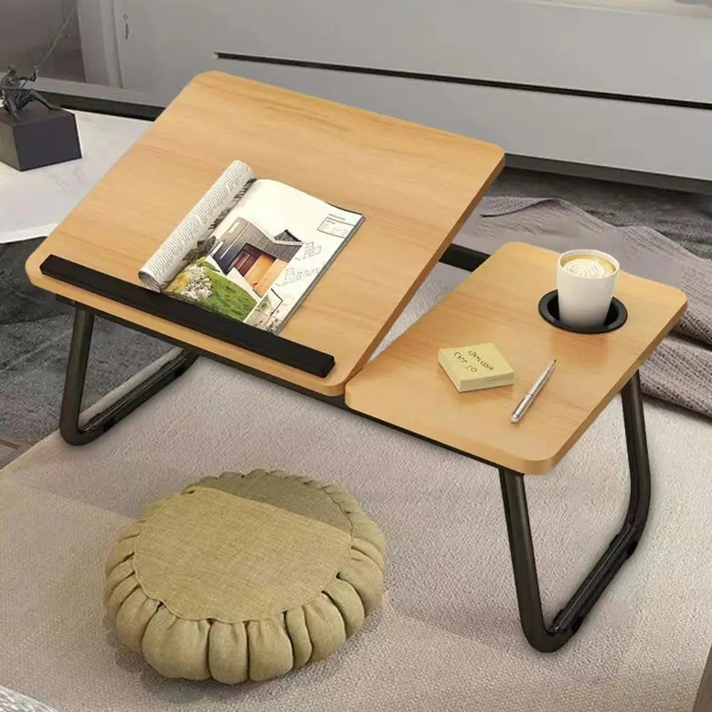 Laptop Bed Desk Foldable Portable Laptop Lap Working Desk Small Adjustable Foldable Bed Table For Laptop And Writing For Couch