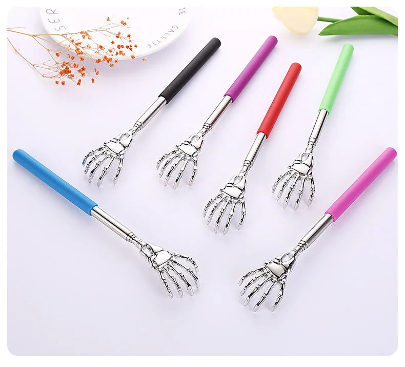 마사지기 Back Scratcher Telescopic Scratching Back Scratcher Massager Kit Scraper Extendable Telescoping Itch Health Products 괄사