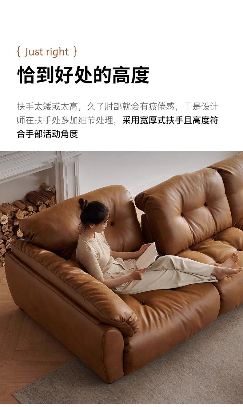 Luxury Loveseat Electric Sofa Strong Full Size Brown Lazy Recliner Chair Lounges Sleeper Designer Woonkamerbanken Furniture