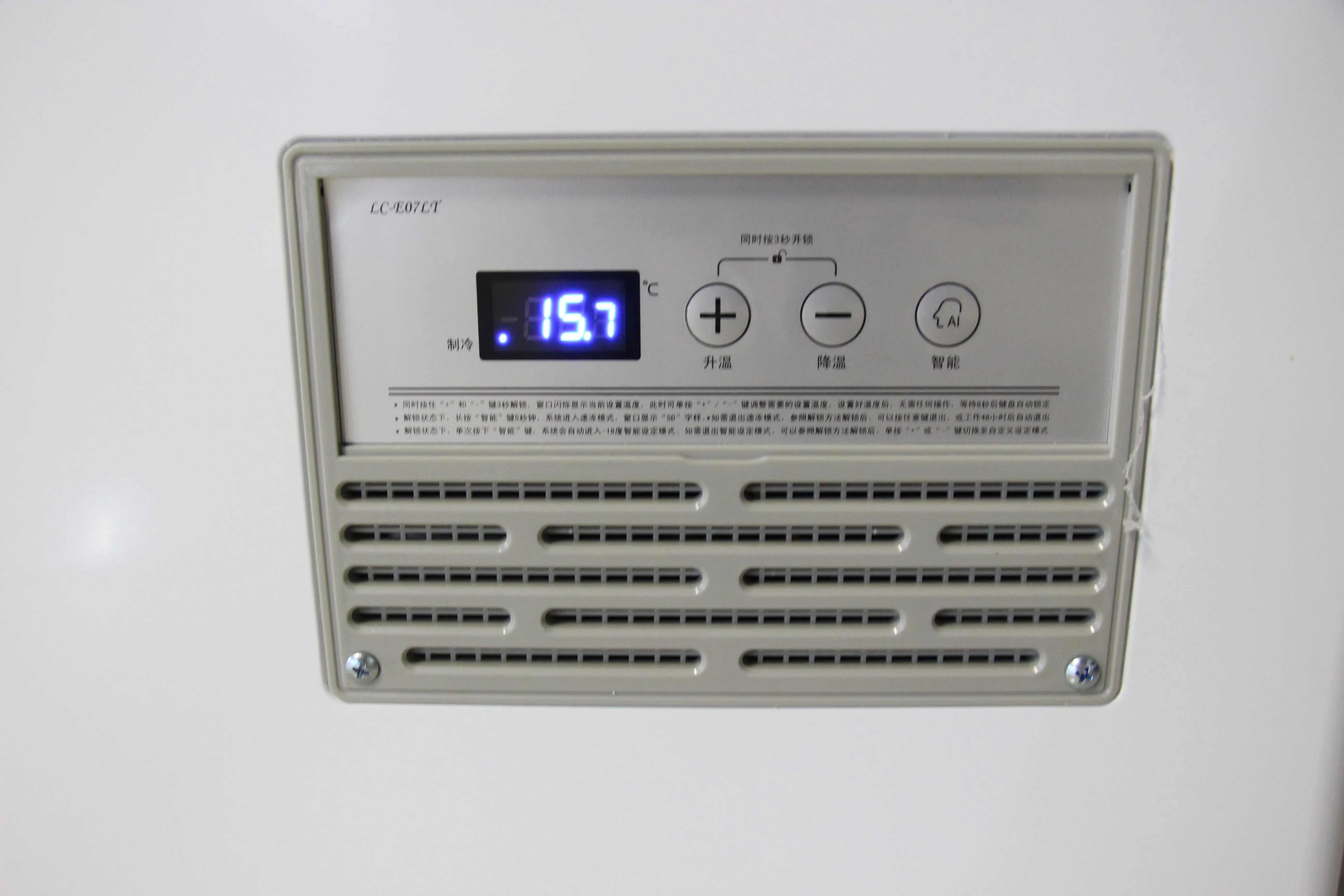 Commercial Top Opening Glass Door Fridge Kitchen Equipment Deep Freezer Refrigerator 2025